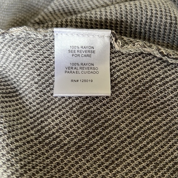 NWT Joseph Allen leopard Grey/white long cardigan women size XS - Picture 7 of 8